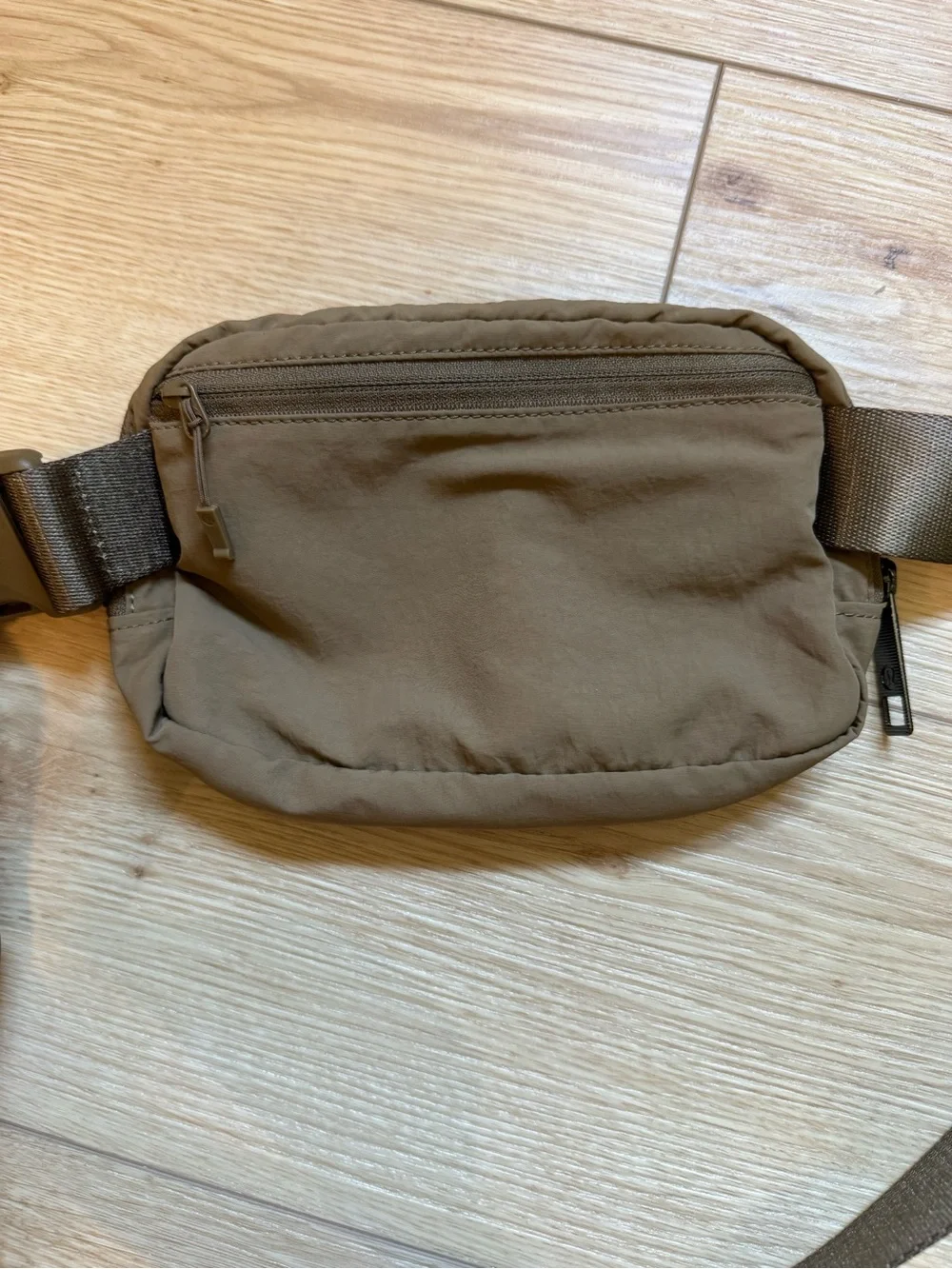 lululemon olive green belt bag
